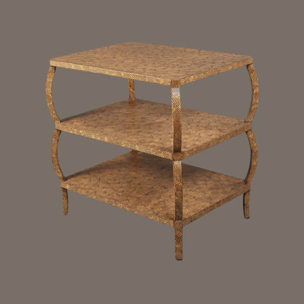 Sarah Three Shelf Side Table